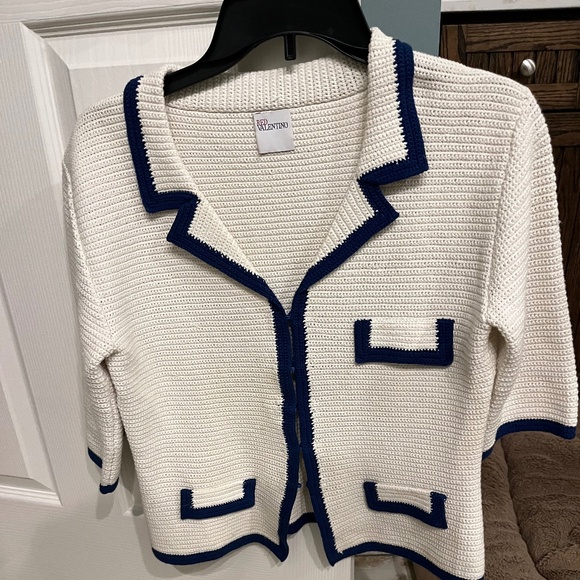 Red Valentino sweater jacket - Picture 1 of 9